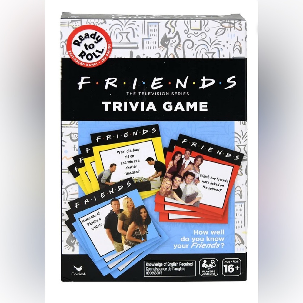 Friends Trivia Game - Multicolor
